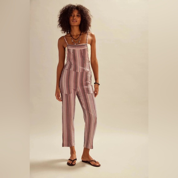 Free People Pants - Free People Freya Stripe Overalls